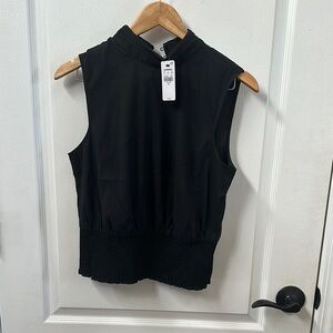 Express Black Sleeveless Women's Top